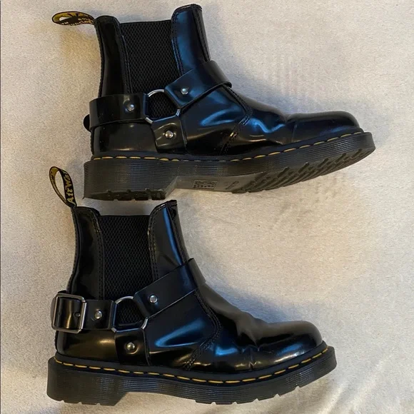 Dr. Martens Wincox smooth buckle Boots Sz 6 - Picture 4 of 13